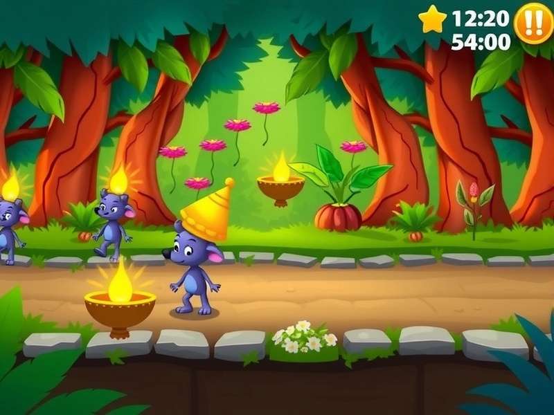 Anise Jungle Turbo Run Gameplay Screenshot